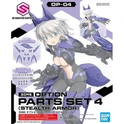 Canadian Gundam 30MS - Optional Parts Set 4 (Stealth Armor) (OP-04)