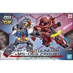 Canadian Gundam SD CS - RX-78-2 Gundam & Char's Zaku II (00)