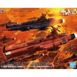 Canadian Gundam U.N.C.F.D-1 Dreadnought Class Mars Defense Line Set